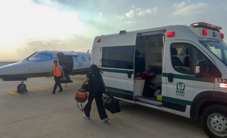 Hospital General de Alta Especialidad IMSS Bienestar de Pachuca Gestiona Traslado Internacional de Menor Con Quemaduras Graves