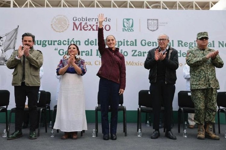Presidenta Claudia Sheinbaum Inaugura Hospital General Regional No. 25 “General Ignacio Zaragoza” del Imss En Beneficio de Medio Millón de Derechohabientes