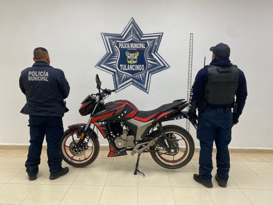 Recupera SSC de Tulancingo Cinco Motocicletas y Dos Vehículos Con Reporte de Robo
