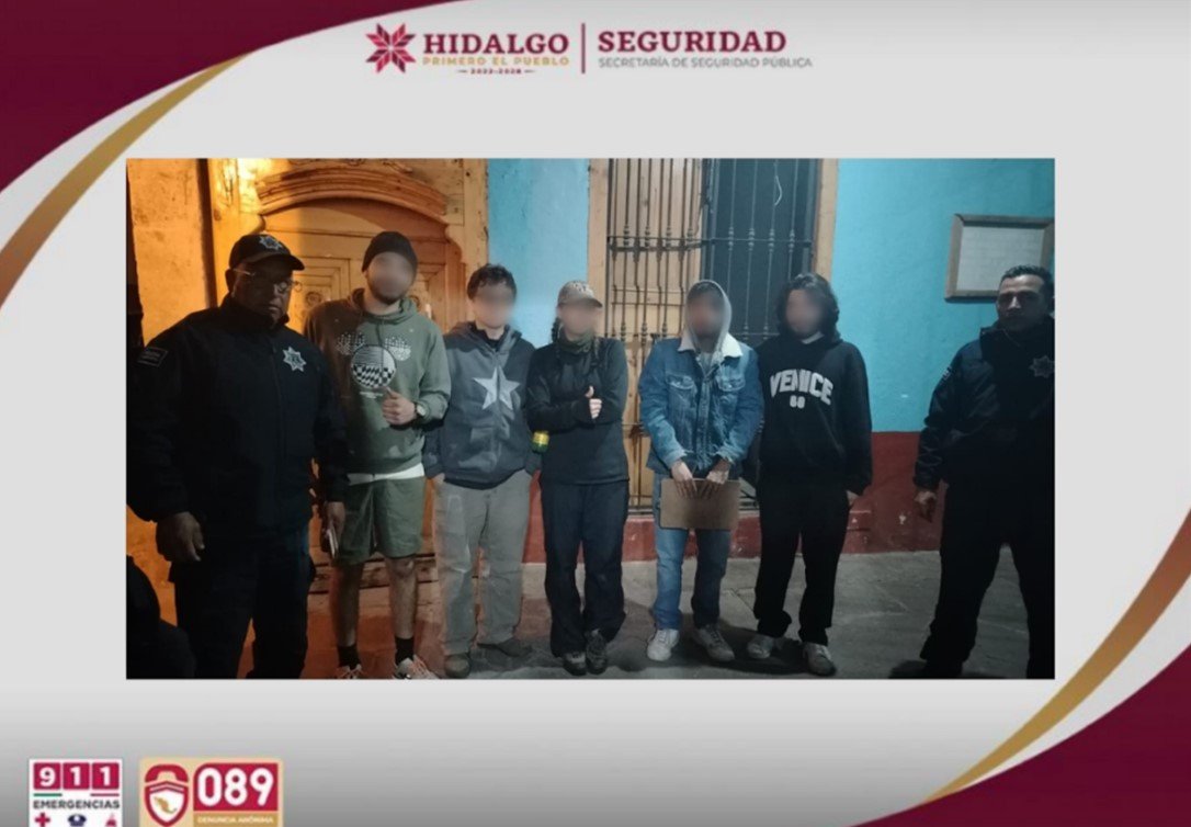 SSPH Rescata a Cinco Personas Extraviadas en Mineral del Chico
