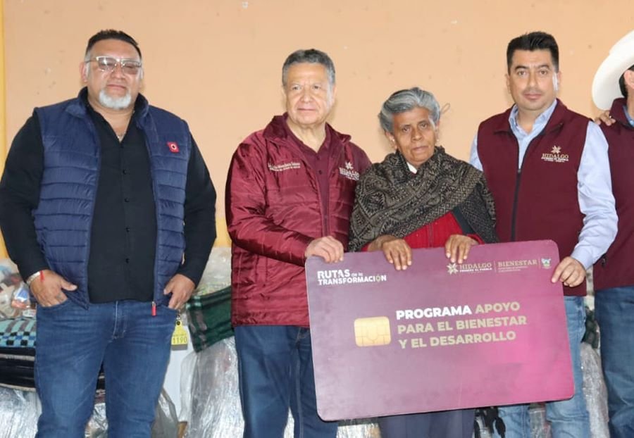Entrega de Apoyos Económicos a Familias Afectadas por las lluvias en 28 Municipios de La Entidad