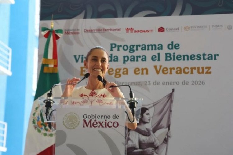 Vivienda Para El Bienestar Apoya a Quien Menos Tiene: Presidenta Claudia Sheinbaum Encabeza Entrega de 200 Viviendas del Infonavit En Veracruz