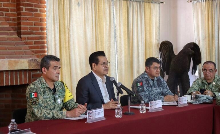 Autoridades Coordinan Entrega de Apoyos Para Municipios Afectados Por La Vaguada Monzónica