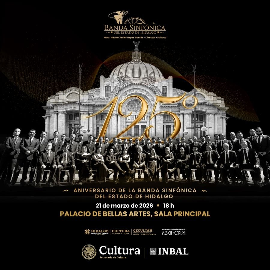 Banda Sinfónica del Estado afina 125 años de historia