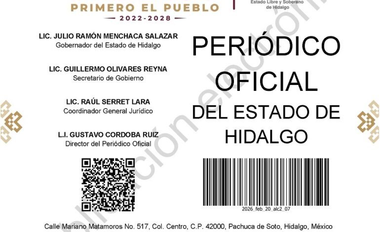 Crea el Gobierno Oficina de Comunicación Social y Agenda Digital del Gobierno del estado de Hidalgo