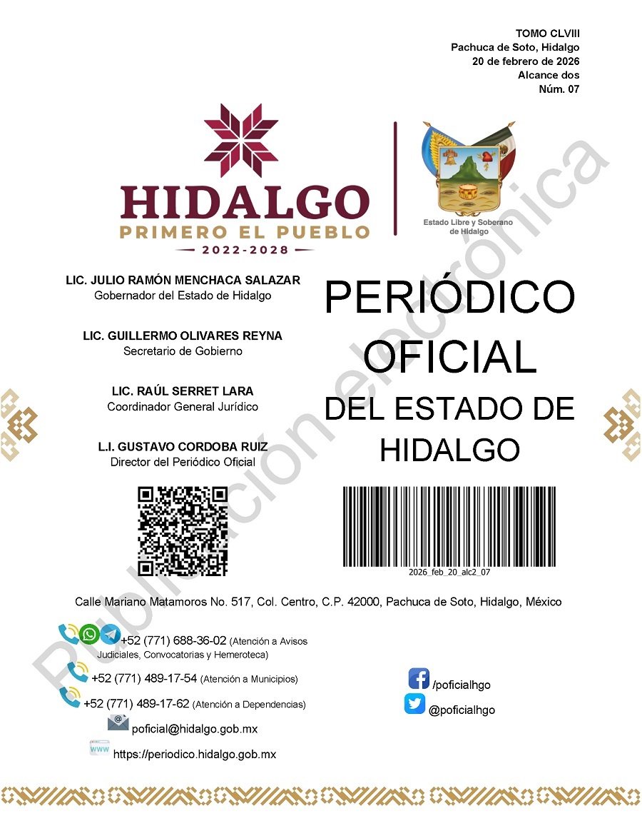 Crea el Gobierno Oficina de Comunicación Social y Agenda Digital del Gobierno del estado de Hidalgo