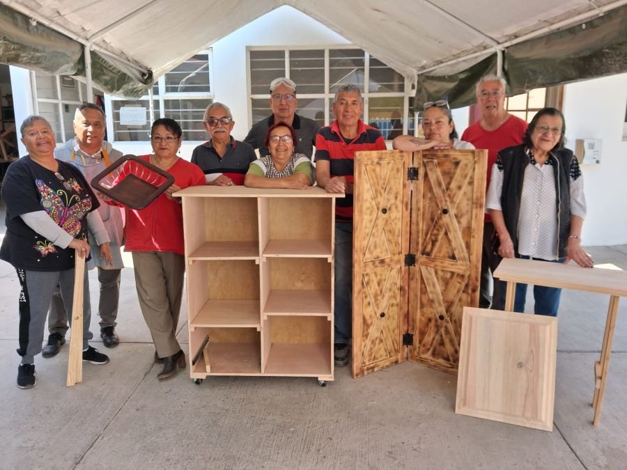 Impulsan Taller de Carpintería Para Personas Mayores en Hidalgo