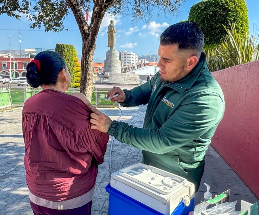 IMSS Bienestar Hidalgo Refuerza Vacunación y Cercos Epidemiológicos Contra El Sarampión