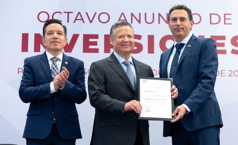 Julio Menchaca anuncia octava llegada de inversiones por más de 8 mil 85 millones de pesos