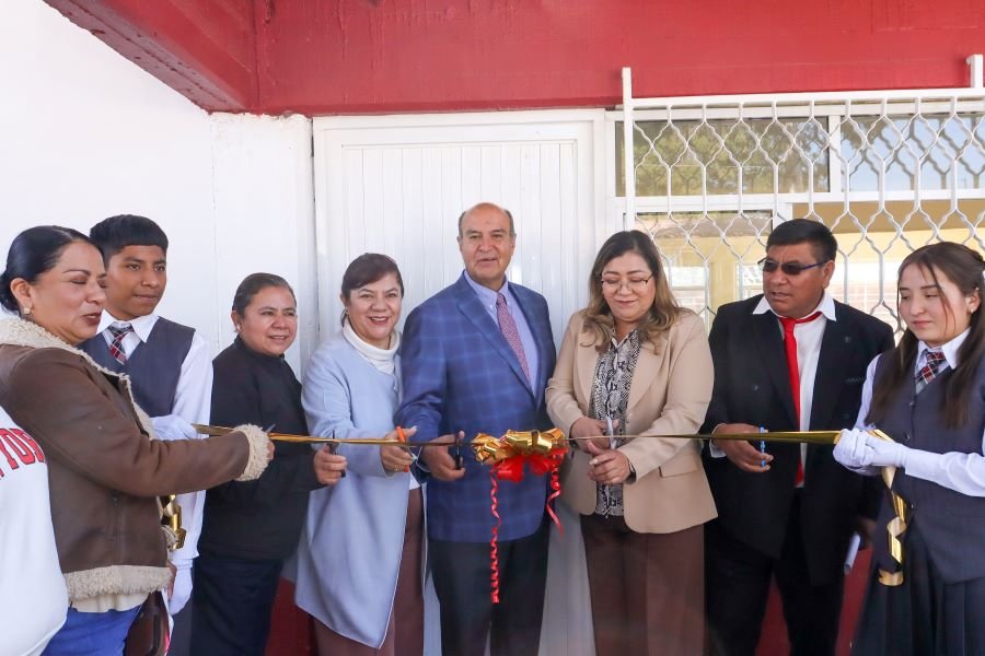 Con una Inversión de 600 mil pesos del Programa “La Escuela es Nuestra” se inaugura comedor escolar en Tlahuelilpan