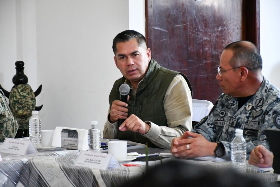 Reunión de Coordinación en Materia de Seguridad Pública Realizada en Huichapan