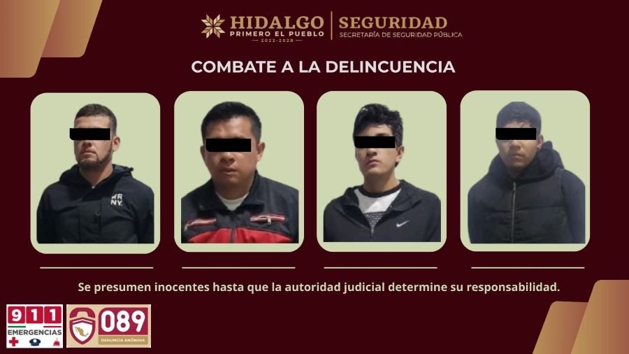 SSPH logró el aseguramiento de personas dedicadas al robo de infraestructura de telecomunicaciones.