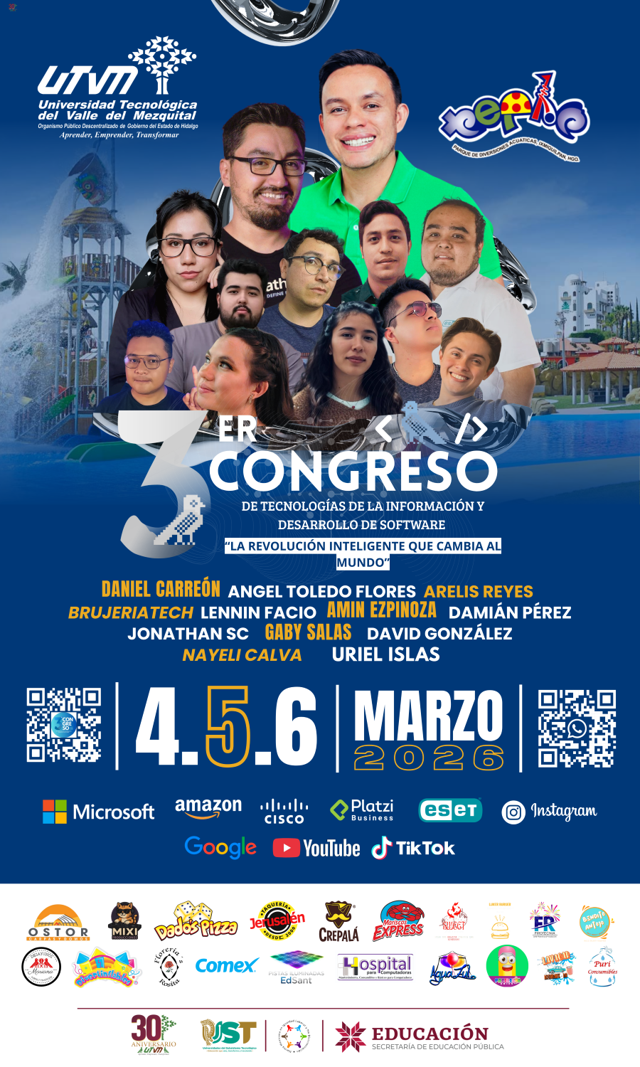 UTVM realizará congreso estatal de Tecnologías de la Información y Desarrollo de Software