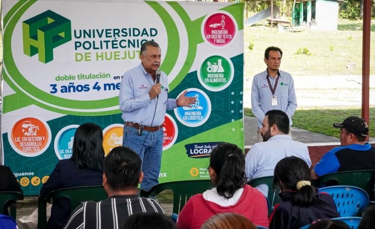 Universidad Politécnica de Huejutla Activa Programa Comunitario