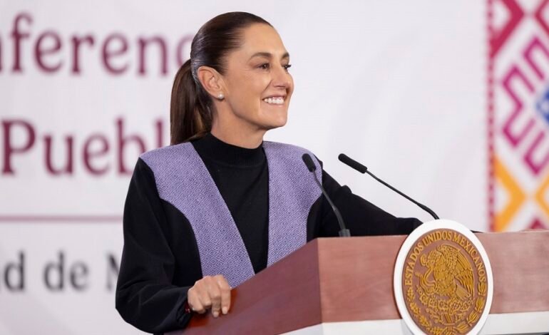 Presidenta Sheinbaum destaca aprobación del Plan B y reforma contra pensiones millonarias