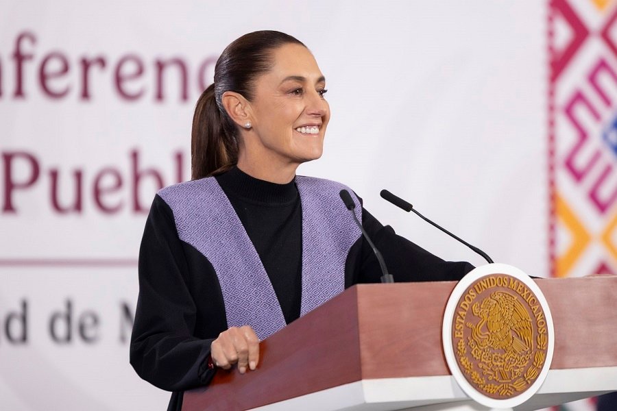 Presidenta Sheinbaum destaca aprobación del Plan B y reforma contra pensiones millonarias