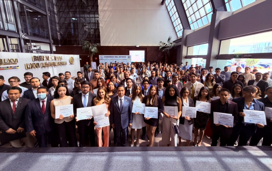 Congreso de Hidalgo impulsa el liderazgo juvenil con la toma de protesta de “Reflejo Líder”