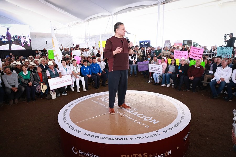 Desde Tepeapulco, Julio Menchaca renueva compromiso de transformar a Hidalgo