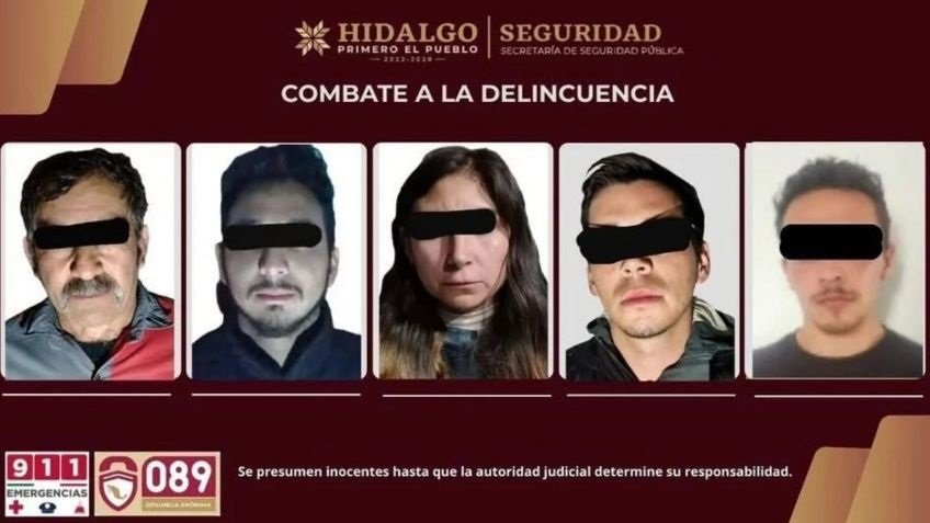 Detienen a Cinco Personas Presuntos Responsables de la Muerte de Tres Hombres de Tulancingo