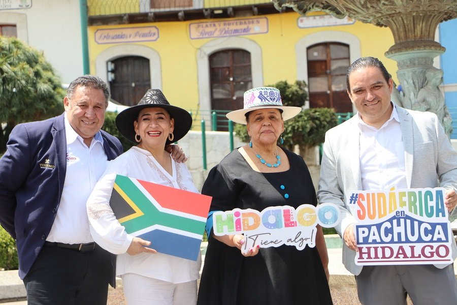 Embajadora de Sudáfrica constata la riqueza cultural, histórica y gastronómica de Hidalgo