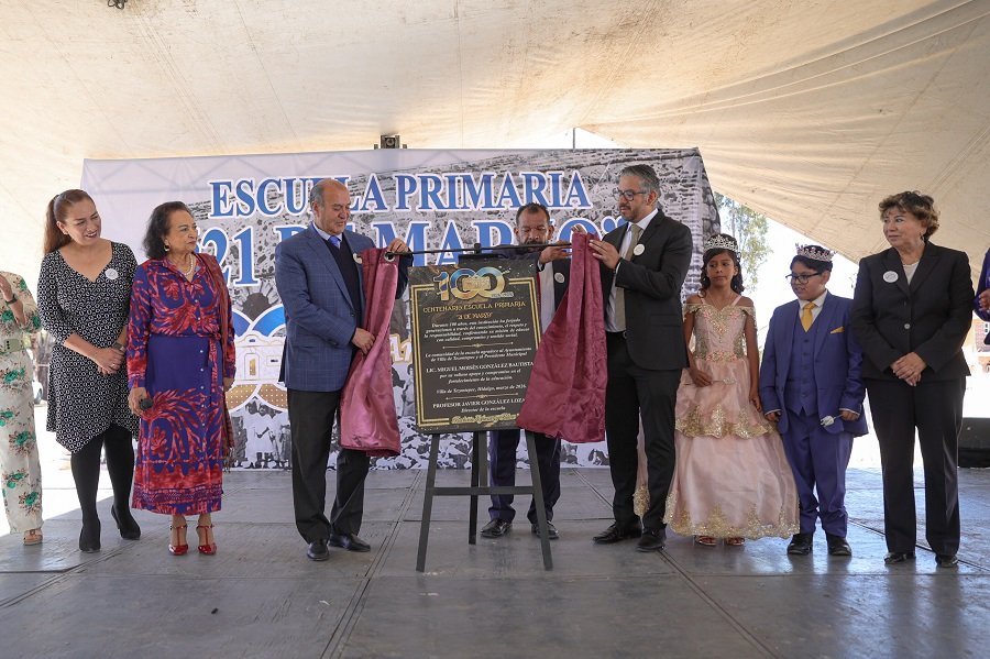 100  Aniversario de la Primaria “21 De Marzo”, Reconocen a Generaciones Que Han Forjado La Historia Del Plantel.