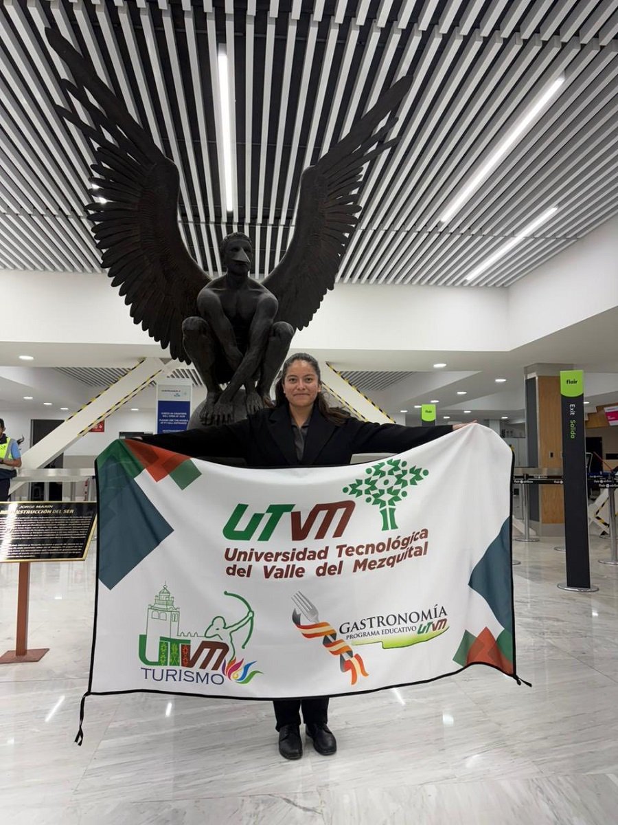 Estudiante de Gastronomía de la UTVM obtiene beca internacional para viajar a Mónaco
