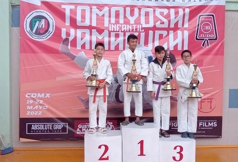 Jóvenes Judocas hidalguenses Ganan cinco medallas en el Torneo Nacional de Judo Tomoyoshi Yamaguchi Infantil 2026