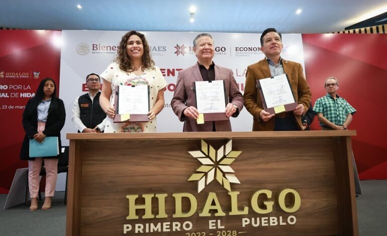 Entregan Apoyos a Cooperativas, Conforman una Red y Refuerzan Modelo Económico en Hidalgo