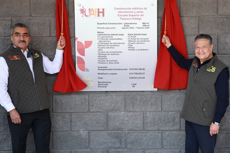 Julio Menchaca Supervisa e Inaugura Infraestructura en la UAEH