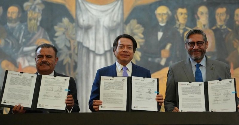 Mario Delgado Convoca a Universitarios a Realizar Su Servicio Social en El INEA y Apoyar Meta de Alfabetizar a Cien Mil Personas