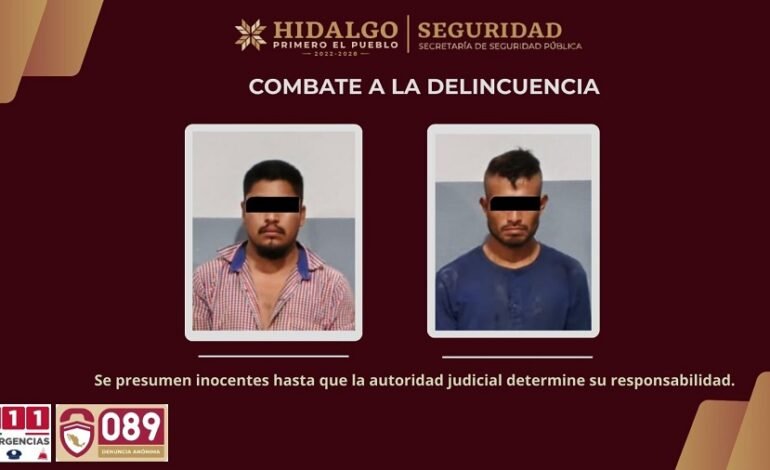 Policía Estatal Logra Aseguramientos Por Robo de Autopartes en Huejutla de Reyes