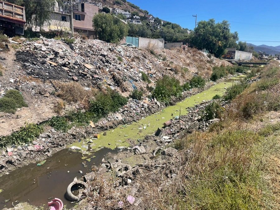 Retira SIPDUS 37 toneladas diarias de desechos en limpieza de drenes pluviales de la Zona Metropolitana