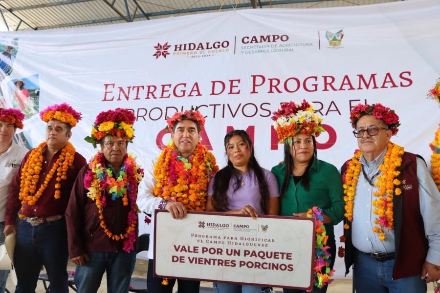 Saderh Impulsa al Campo en la Huasteca Con Entrega Histórica de Apoyos