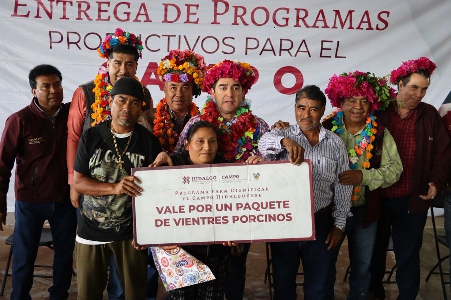 Se fortalece al sector agropecuario Sierra y Huasteca