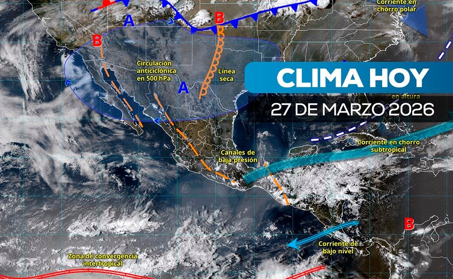 pronosticó el Servicio Meteorológico Nacional (SMN)