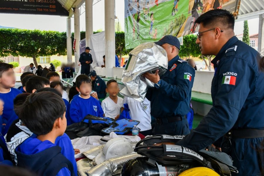 “Ciudad Policía” impulsa la cultura de la prevención en infancias de Mixquiahuala de Juárez