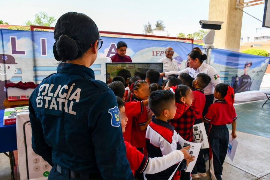 “Ciudad Policía” Impulsa la Cultura de la Prevención y la Legalidad en Niñas y Niños del Valle del Mezquital
