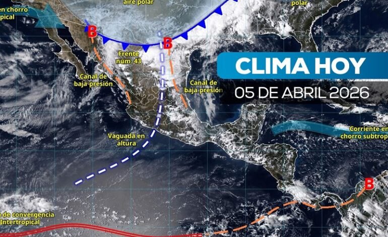 Frente frío 43 en Hidalgo: Pronostican Lluvias Intensas y Rachas de Viento