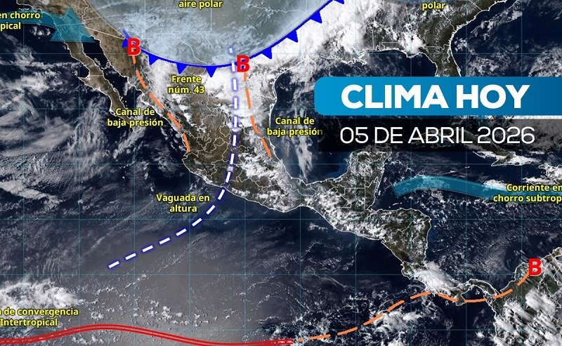 Frente frío 43 en Hidalgo: Pronostican Lluvias Intensas y Rachas de Viento