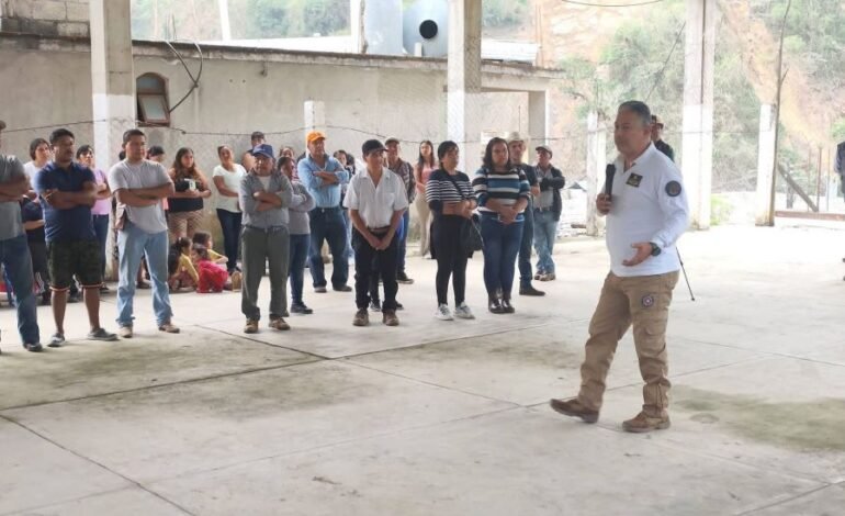 Gobierno de Hidalgo Previene e Informa a Familias Ubicadas en Zonas de Riesgo
