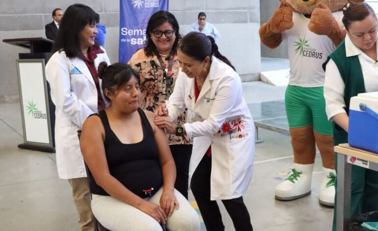 Inicia en Hidalgo la Semana Nacional de Vacunación 2026