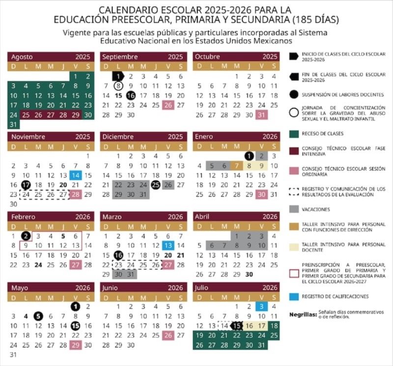 SEP anunció suspenderán las clases por 7 días y los estudiantes tendrán más días de descanso antes de las vacaciones de julio