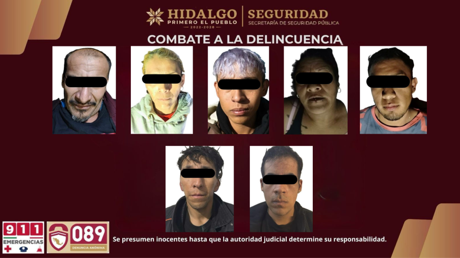 SEDENA, SSPH, PGJEH, Aseguran al “Narizon” y Cinco Sujetos más en 2 Operativos en Colonias de Tizayuca