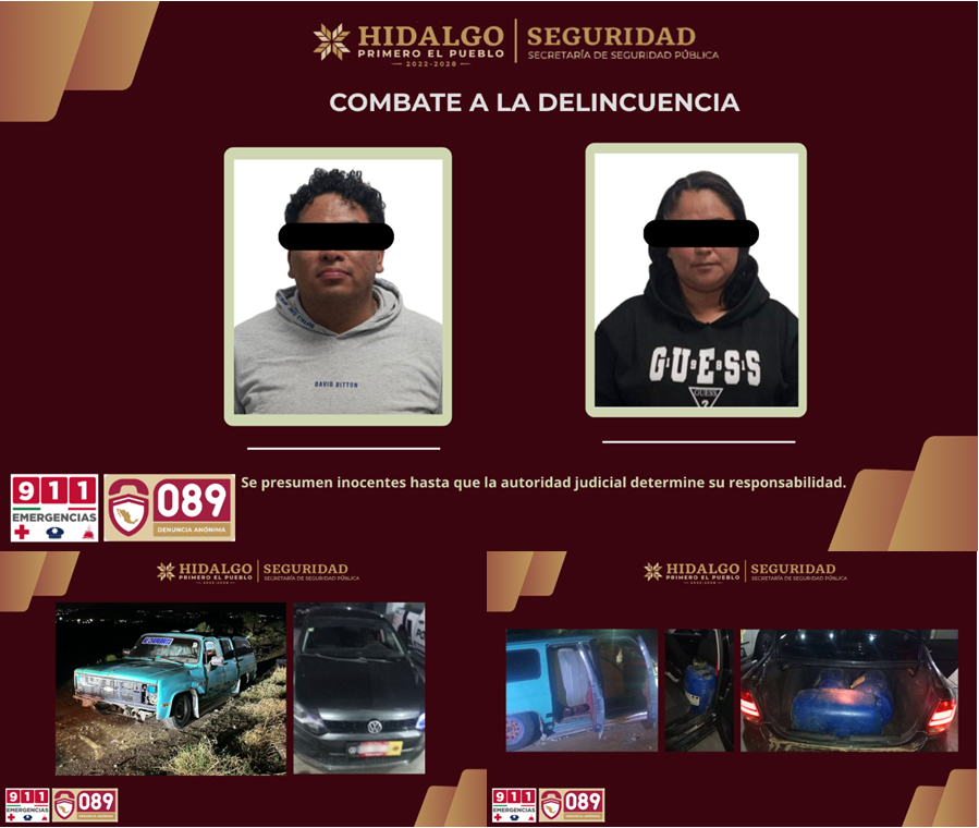 SSPH Asegura 3 Mil 200 Litros de Hidrocarburo En San Agustín Tlaxiaca.