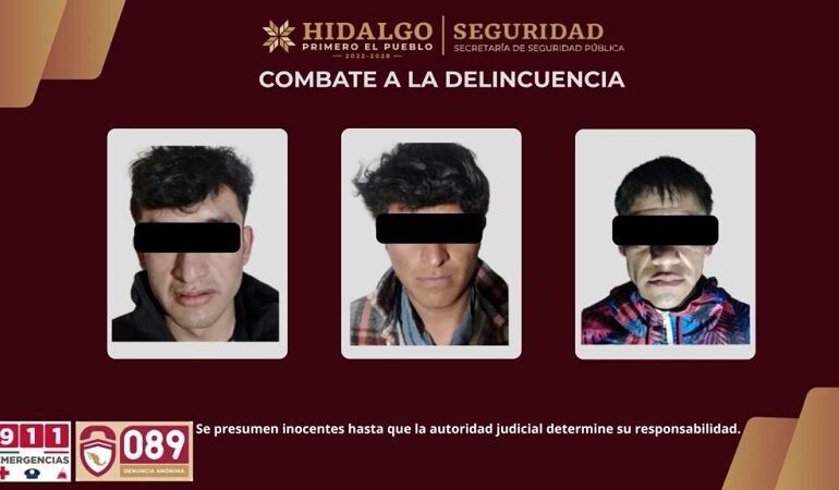 Fueron Detenidos Tres Hombres Durante Cateo a Presunto Narcopunto en Tepeji  Del Río
