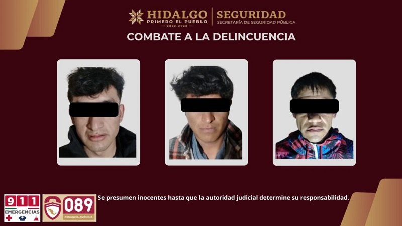 Fueron Detenidos Tres Hombres Durante Cateo a Presunto Narcopunto en Tepeji  Del Río
