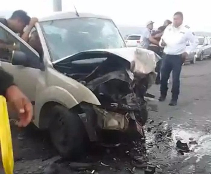 Choque a la Altura del Puente de las Vías de Irolo, en la Vía Sahagún-Zapata Muere una Mujer Hay Tres Heridos