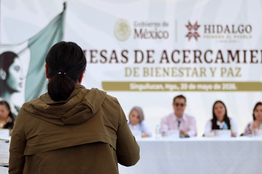 Con Diálogo Abierto, Gobierno de Hidalgo Impulsa Comunidades más Seguras y Solidarias desde Singuilucan