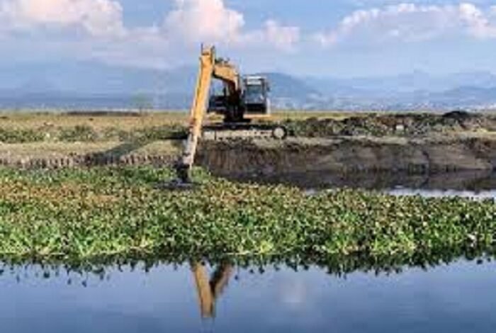 Gobierno de México avanza en saneamiento de la presa Endhó.