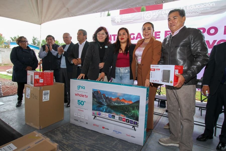 IHE Fortalece Espacios Escolares con Cisternas a 5 Escuelas, 8 más con Pintura y Material Para Mantenimiento de Infraestructura en Actopan